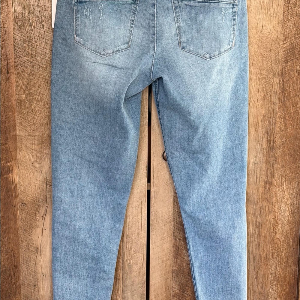 NWT Democracy Mid-Rise Blue Skinny Jeans - Picture 9 of 11
